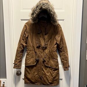 Spiewak Brown Hooded Utility Jacket